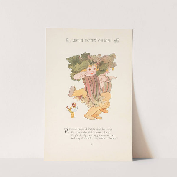 Mother Earth’s children; the frolics of the fruits and vegetables Pl.02 (1914) by Marion T. Ross