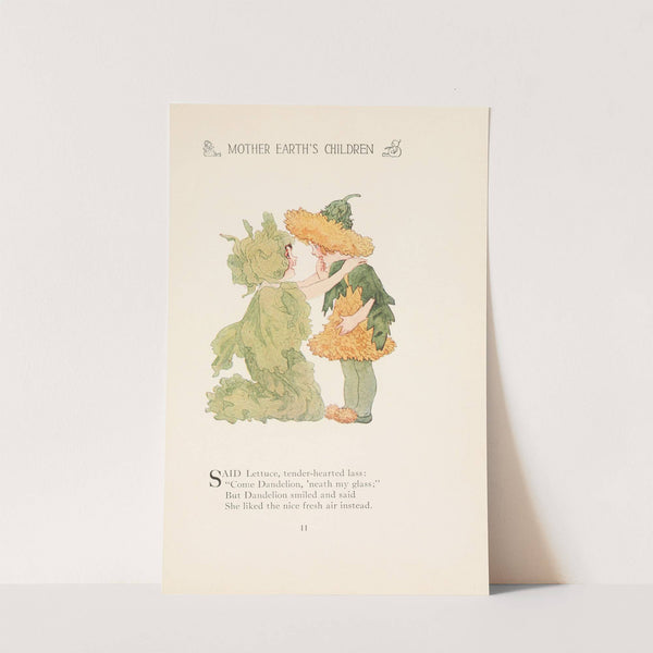 Mother Earth’s children; the frolics of the fruits and vegetables Pl.03 (1914) by Marion T. Ross