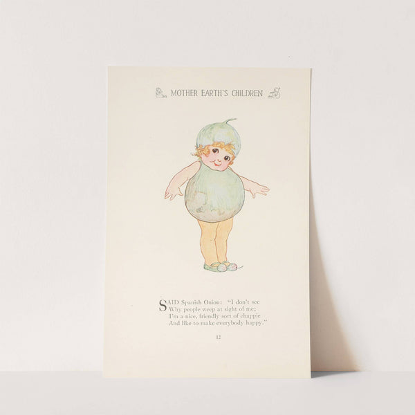 Mother Earth’s children; the frolics of the fruits and vegetables Pl.04 (1914) by Marion T. Ross