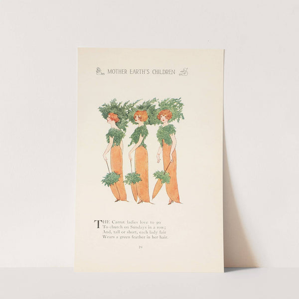 Mother Earth’s children; the frolics of the fruits and vegetables Pl.11 (1914) by Marion T. Ross