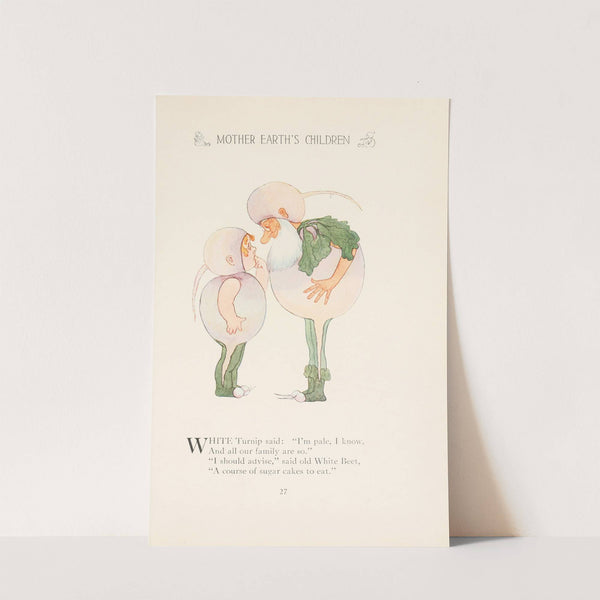 Mother Earth’s children; the frolics of the fruits and vegetables Pl.19 (1914) by Marion T. Ross