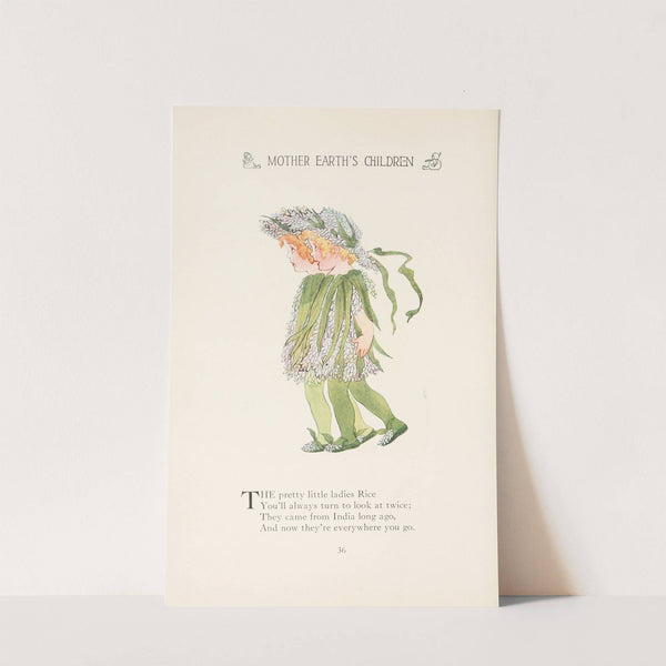 Mother Earth’s children; the frolics of the fruits and vegetables Pl.28 (1914) by Marion T. Ross