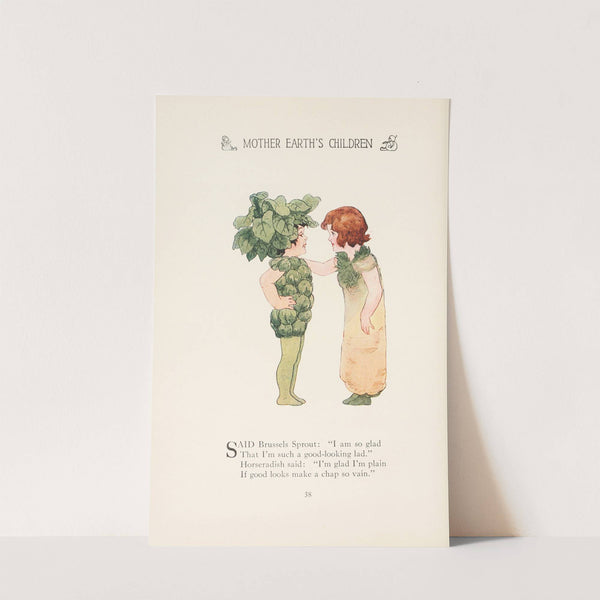 Mother Earth’s children; the frolics of the fruits and vegetables Pl.30 (1914) by Marion T. Ross