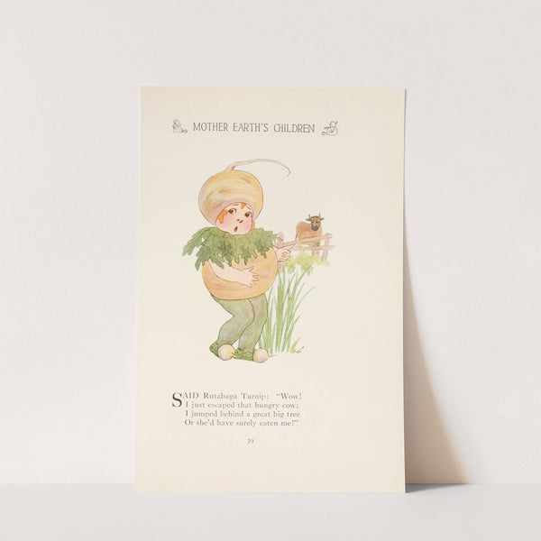 Mother Earth’s children; the frolics of the fruits and vegetables Pl.31 (1914) by Marion T. Ross