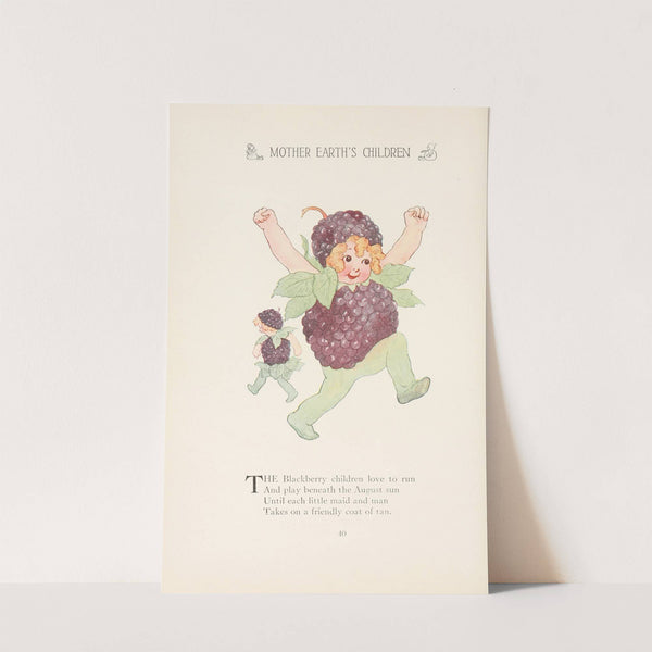 Mother Earth’s children; the frolics of the fruits and vegetables Pl.32 (1914) by Marion T. Ross