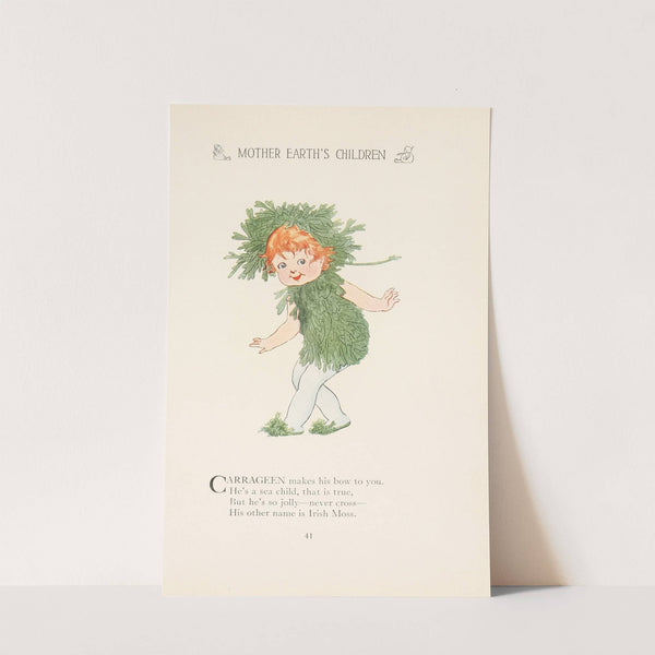 Mother Earth’s children; the frolics of the fruits and vegetables Pl.33 (1914) by Marion T. Ross