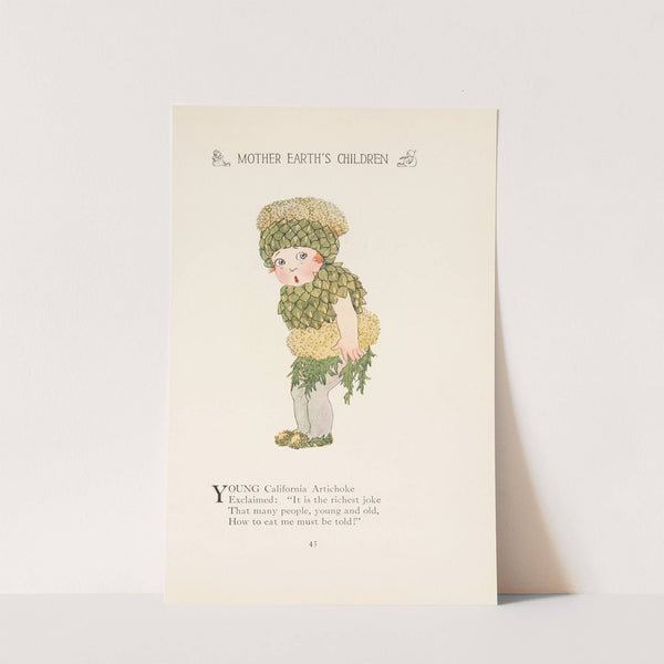 Mother Earth’s children; the frolics of the fruits and vegetables Pl.35 (1914) by Marion T. Ross