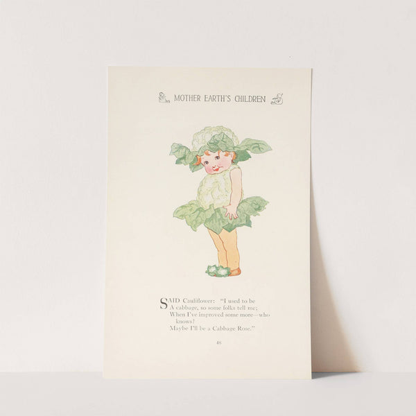 Mother Earth’s children; the frolics of the fruits and vegetables Pl.40 (1914) by Marion T. Ross