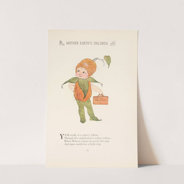 Mother Earth’s children; the frolics of the fruits and vegetables Pl.43 (1914) by Marion T. Ross