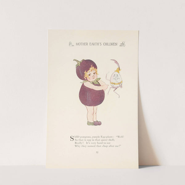 Mother Earth’s children; the frolics of the fruits and vegetables Pl.44 (1914) by Marion T. Ross