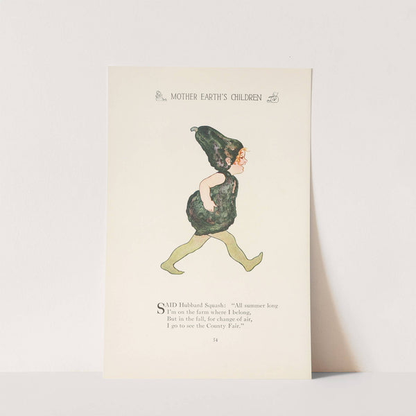 Mother Earth’s children; the frolics of the fruits and vegetables Pl.46 (1914) by Marion T. Ross