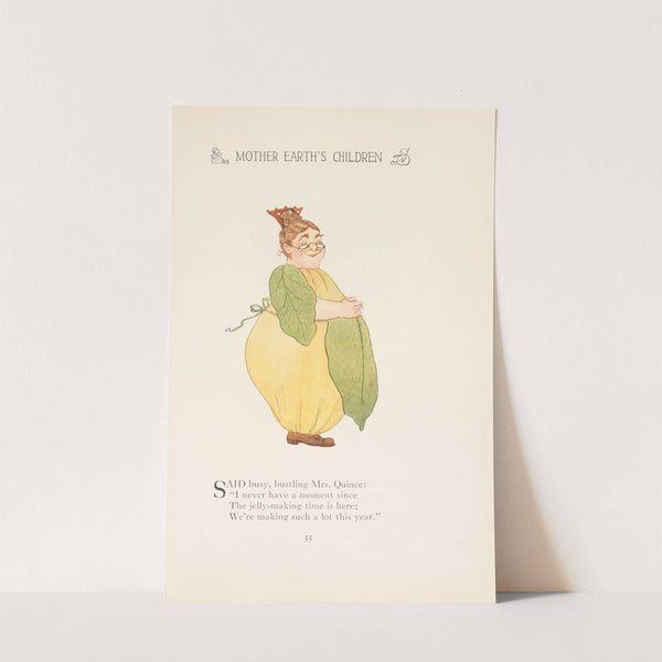 Mother Earth’s children; the frolics of the fruits and vegetables Pl.47 (1914) by Marion T. Ross