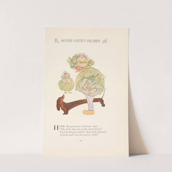 Mother Earth’s children; the frolics of the fruits and vegetables Pl.53 (1914) by Marion T. Ross