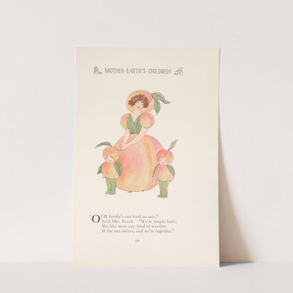 Mother Earth’s children; the frolics of the fruits and vegetables Pl.61 (1914) by Marion T. Ross