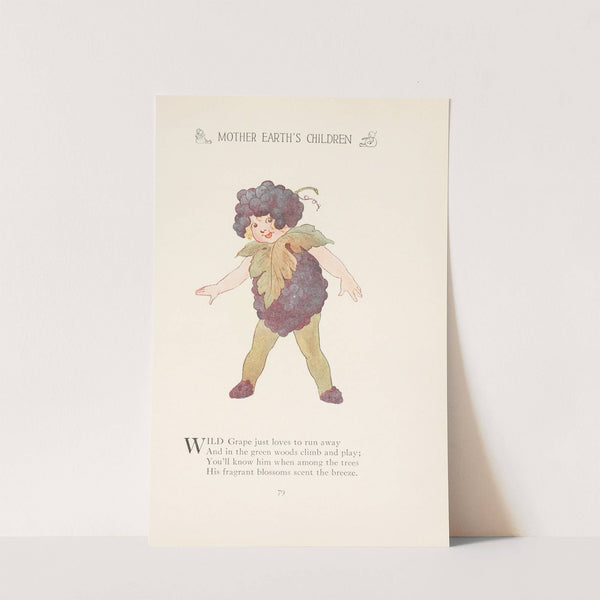 Mother Earth’s children; the frolics of the fruits and vegetables Pl.71 (1914) by Marion T. Ross