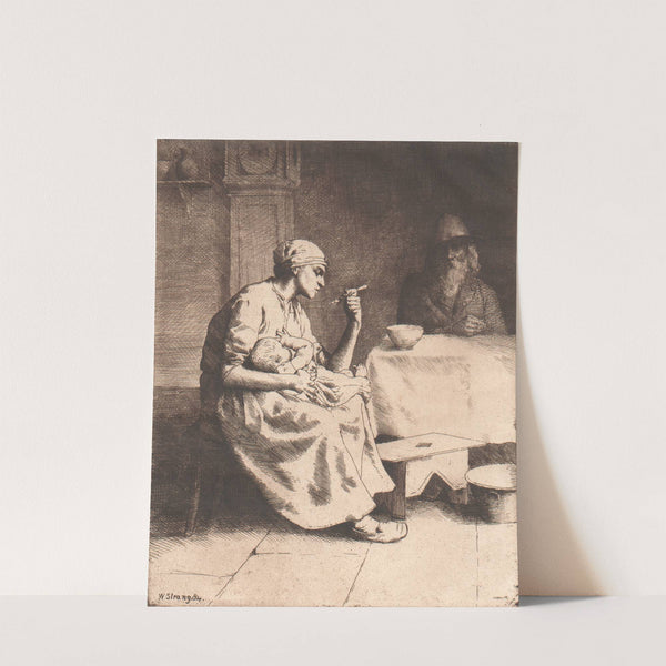 Mother Feeding an Infant by William Strang