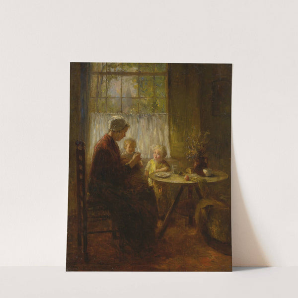 Mother Feeding Her Child by Bernard de Hoog