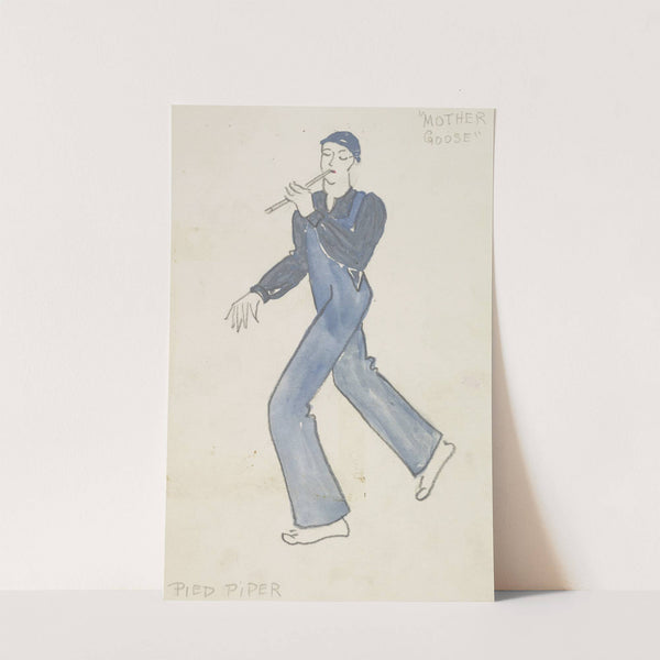 Mother Goose Goes to Town: Pied Piper blue overalls and cap (1934-1943) by Robert Byrne