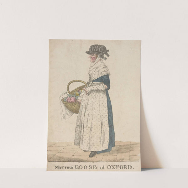 Mother Goose of Oxford. (1807) by Robert Dighton