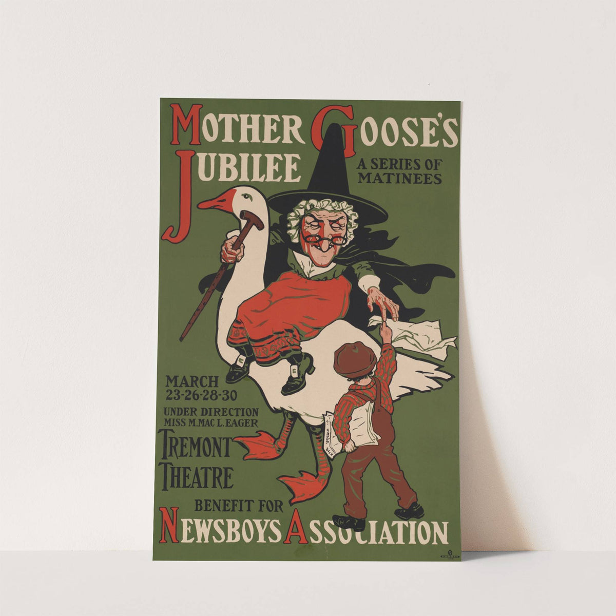 Mother Goose's jubilee, a series of matinees by Anonymous