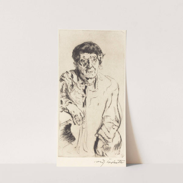 Mother-in-Law (Schwiegermutter) (1916) by Lovis Corinth