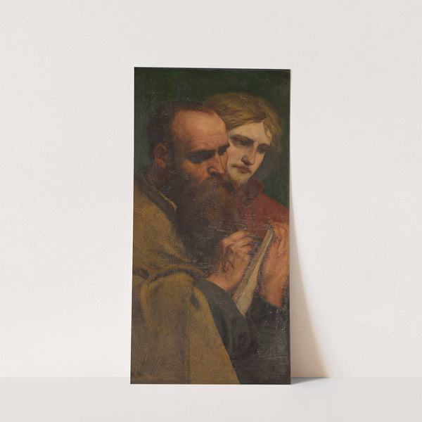 Mother of the Messiah and the Four Evangelists (1873) by Charles Verlat