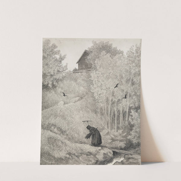 Mother There Comes by Theodor Kittelsen