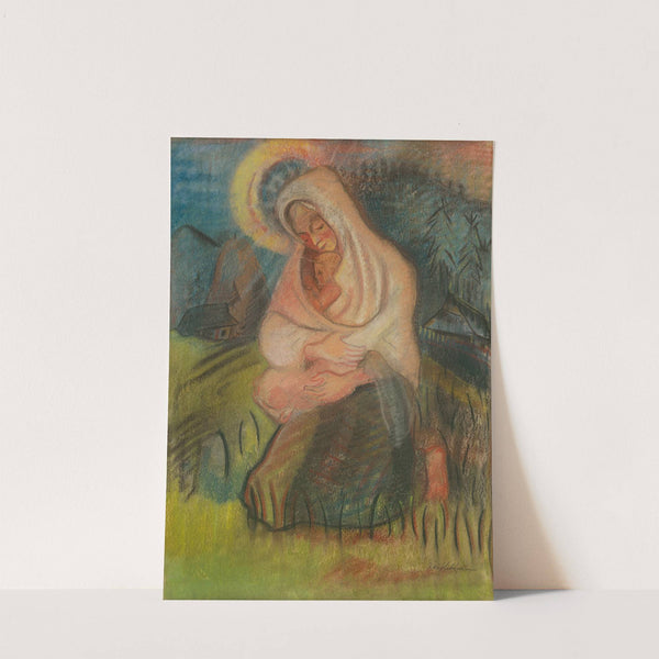 Mother with a Child by Arnold Peter Weisz-Kubínčan