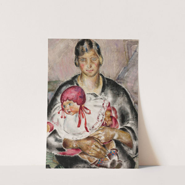 Mother With A Child by Nina Aleksandrowicz