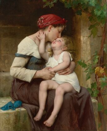 Mother With Child (1894) — size preview