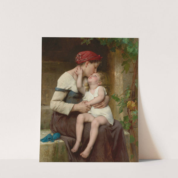 Mother With Child (1894) by Léon-Jean-Basile Perrault