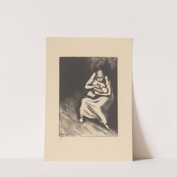 Mother with child at breast (1895) by Henri-Gabriel Ibels