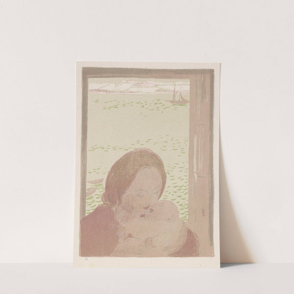 Mother With Child By The Sea (1900) by Maurice Denis