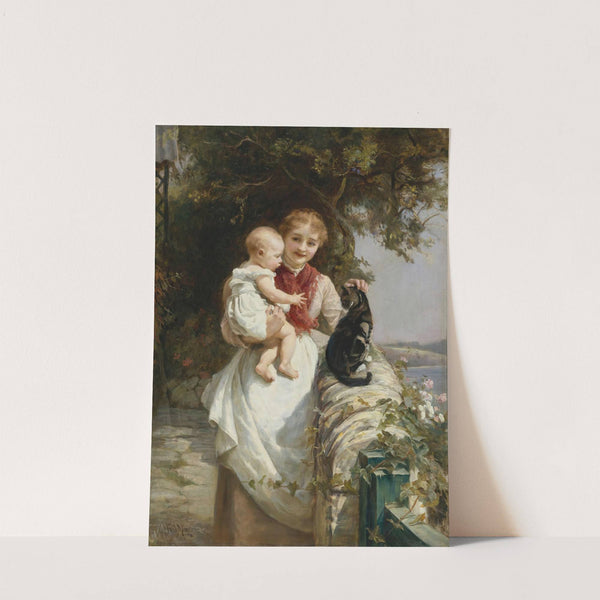 Motherly love by Frederick Morgan