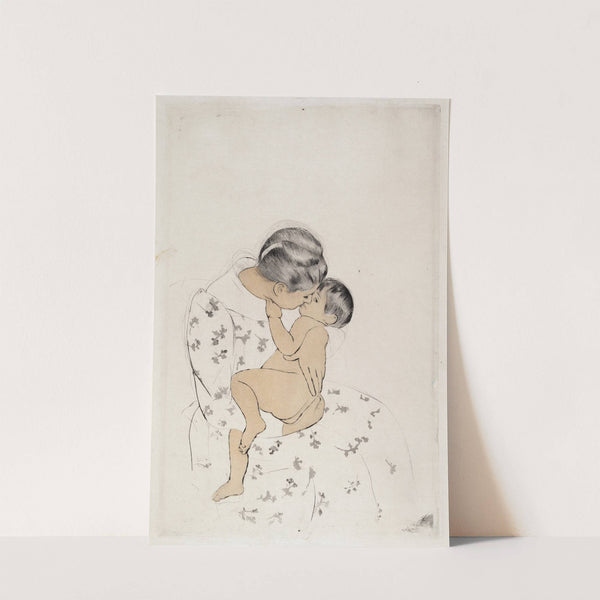 Mother’s Kiss (1890-1891) by Mary Cassatt