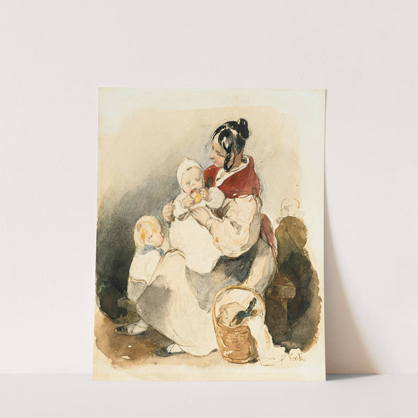 Mother's pride by Peter Fendi