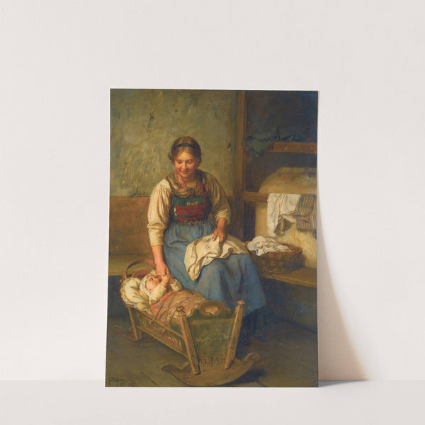 Mother’s Pride (1911) by Franz von Defregger