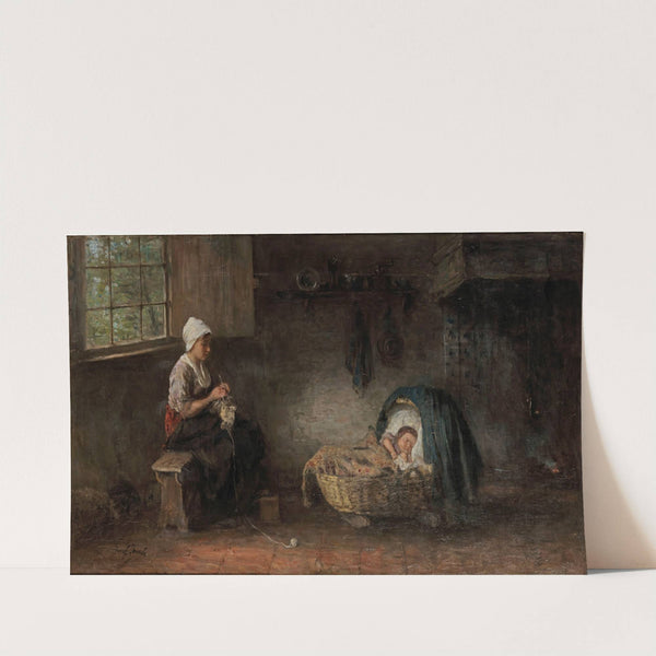 Mother's treasure by Jozef Israëls