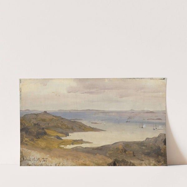 Motif from Bohuslän, Sweden (1835) by Andreas Achenbach