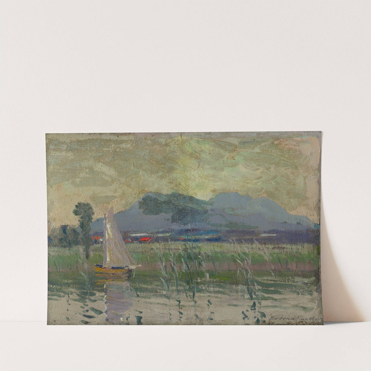 Motif from Chiemsee by Ferdinand Katona