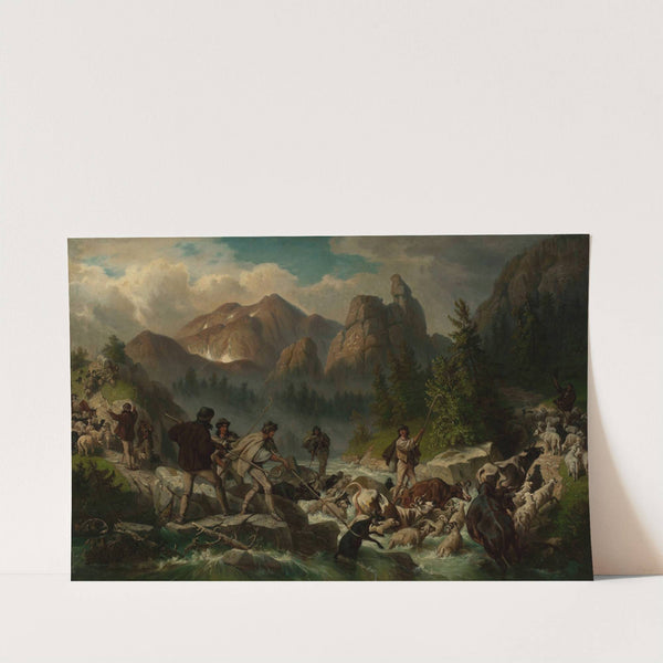 Motif from Kościeliska Valley by Alfred Schouppé