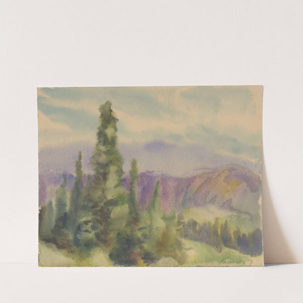 Motif from Liptov Mountains by Zolo Palugyay