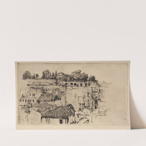 Motif from Rome (1900) by Józef Pankiewicz