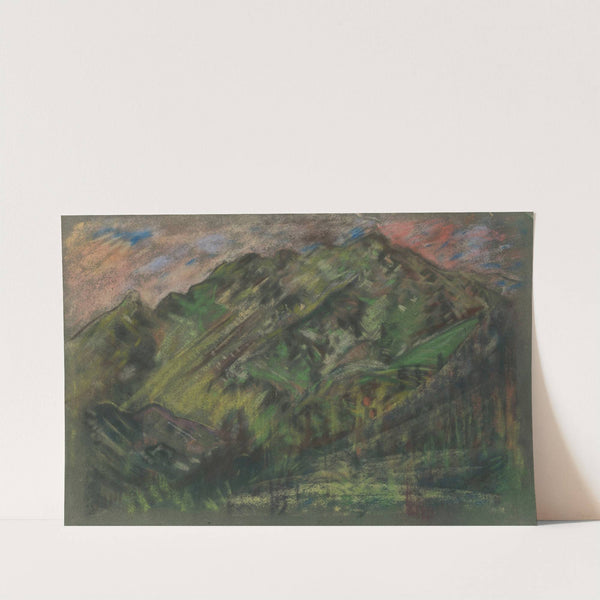 Motif from the High Tatras (1934) by Arnold Peter Weisz-Kubínčan