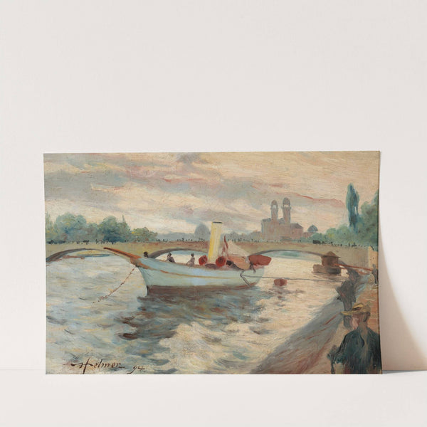 Motif from the Seine by Helmer Osslund