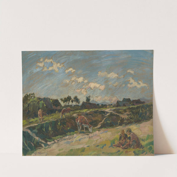 Motif from Vážec by Gustáv Mallý