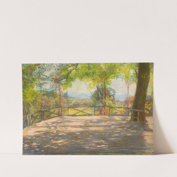 Motif in Park (1900) by Ladislav Mednyánszky