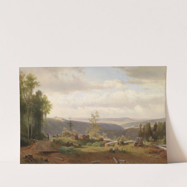 Motiv aus dem Wienerwald by Joseph Holzer