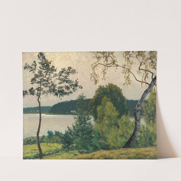 Motiv aus der Mark by Walter Leistikow