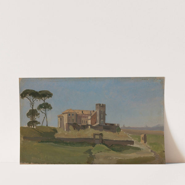 Motiv aus der römischen Campagna (1880) by Edmund Kanoldt